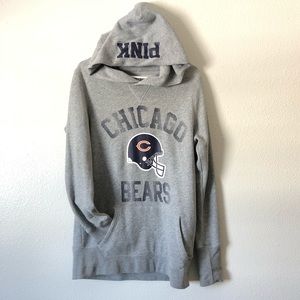Pink Chicago Bears Hoodie